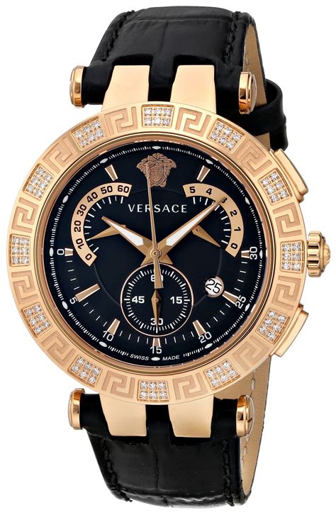 versace replica watch mens diamond|Versace watch sale.